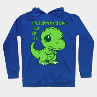 Sad Dinosaur Hoodie